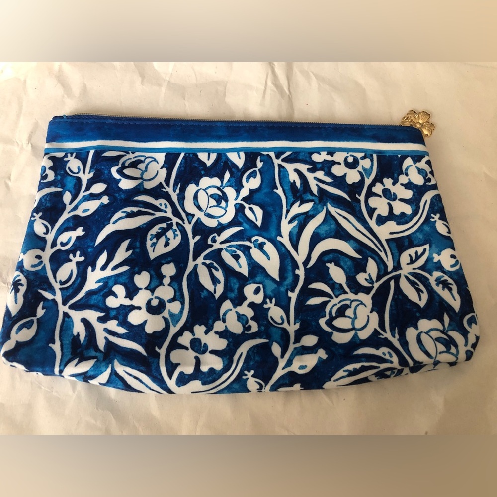 Estee Lauder Floral Cosmetic Makeup Bag